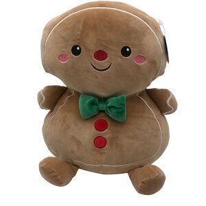Animal Adventure Gingerbread Man Plush Toy Plushie Squeeze Age 3+ Christmas